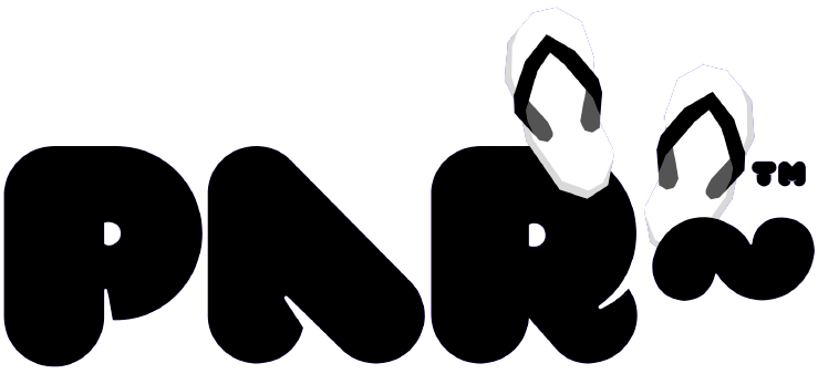 Logomarca da agência de viagens Partiu